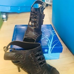 Brown Strappy Sandals